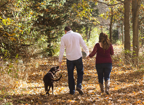 R wandelen familie